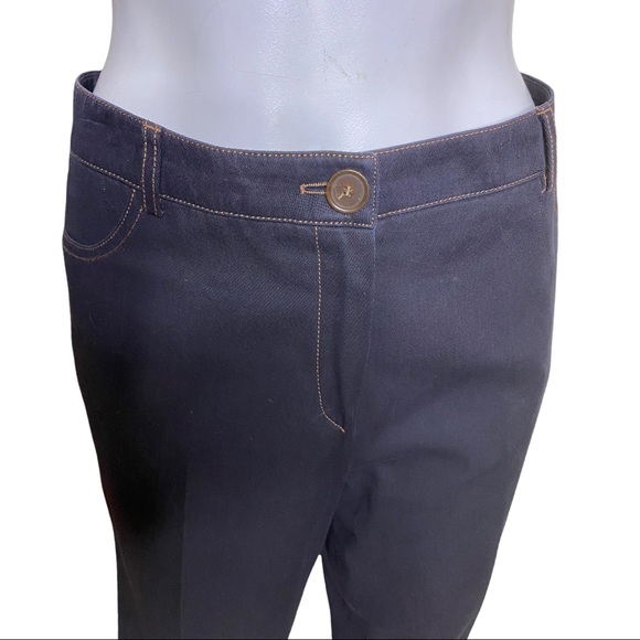 AKRIS Punto Jeans 100% Cotton Size 10 - Picture 3 of 14